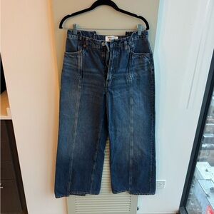 Reformation Cary High Rise Slouchy Wide Leg Jeans